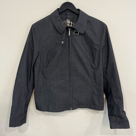 BURBERRY London Women's Jacket Zip-up Size 14 R Full Zip - Picture 4 of 11